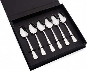 10590569 Belo Inox Набор кофейных ложек Belo Inox "Европа" 6шт, п/к Сталь нержавеющая