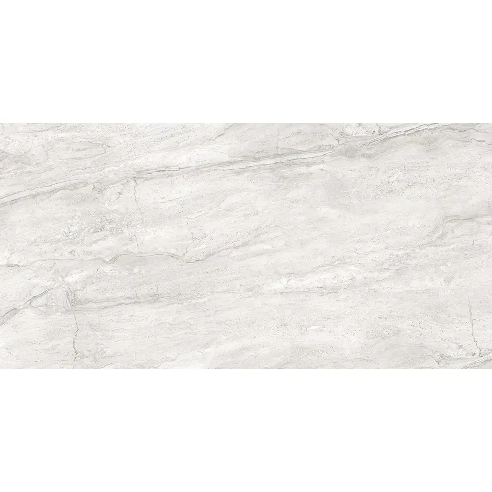 Глазурованный керамогранит Alma Ceramica Marfil 60x120 см 1.44 м² лаппатированный цвет светло-серый 89458958 STLM-2099737 - Вид №1