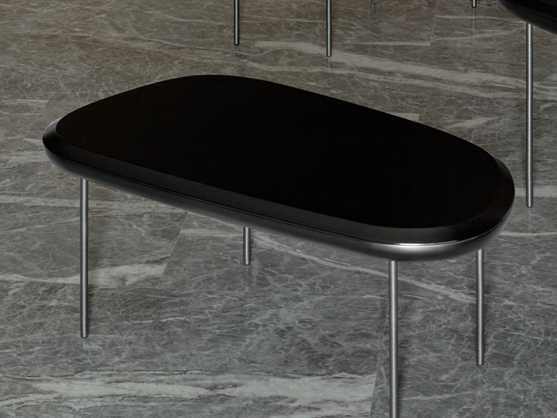 Деревянный низкий журнальный столик Living Divani Pebble ARCH-00091627