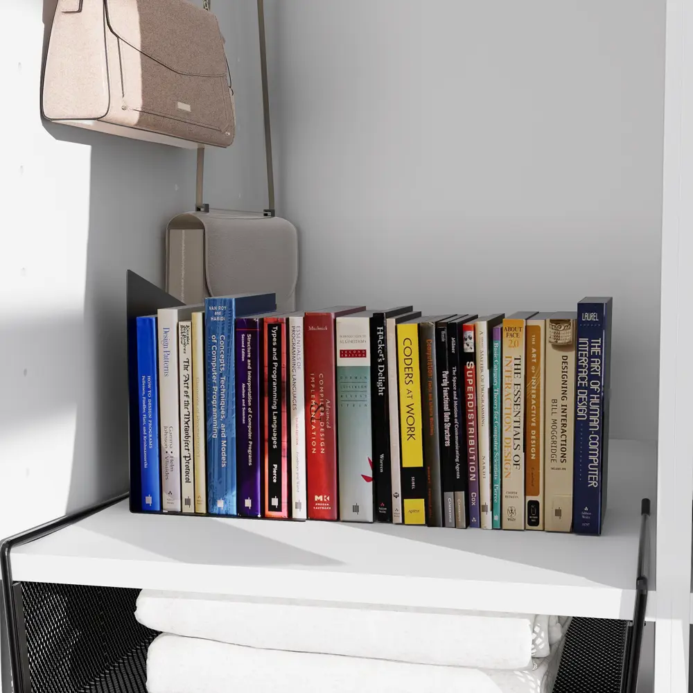 Перегородка для ящика 14x22x14 см металл цвет черный Santreyd STLM-2111264 - Вид №5