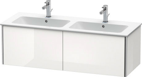XS407500909 XSquare Тумбочка подвесная Светло-голубой матовый декор Duravit - Вид №2