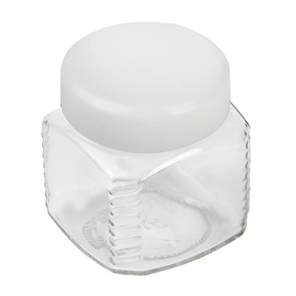 Банка для сыпучих продуктов Berossi Rondo 0.25 л стекло цвет белый STLM-2085866 - Вид №1