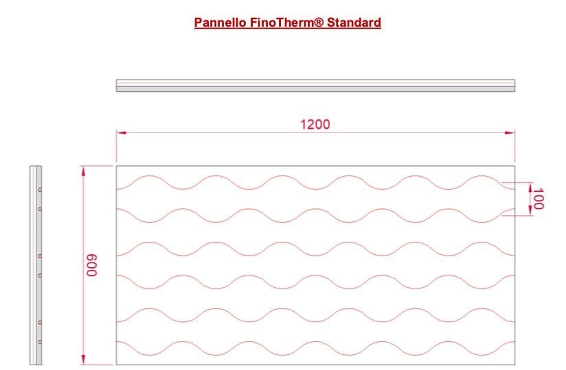 Лучистая стеновая панель из мелового волокна ECOBEL FinoTherm® ARCH-00115745 - Вид №2