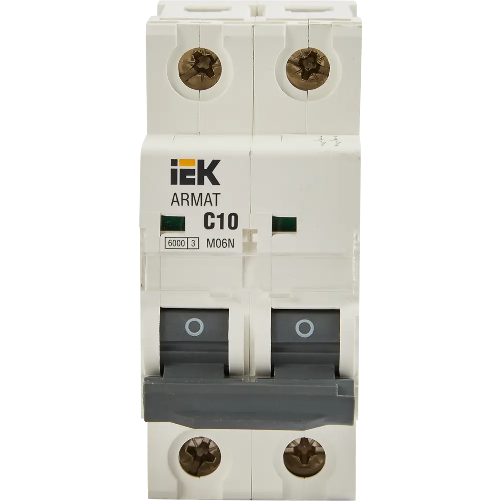 Дифференциальный автомат IEK Armat M06N 2P C10 А 6 кА 87762156 STLM-1105973 - Вид №1