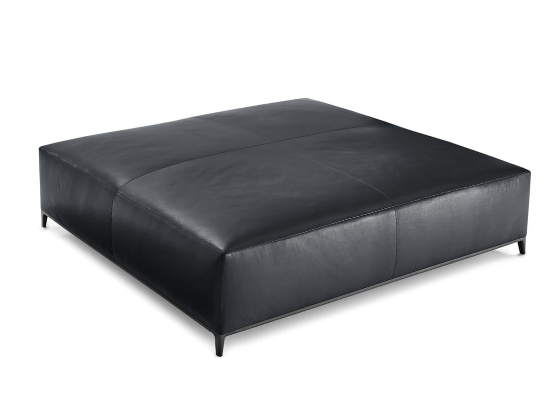 Кожаный квадратный пуф B&B Italia Michel ARCH-00057068