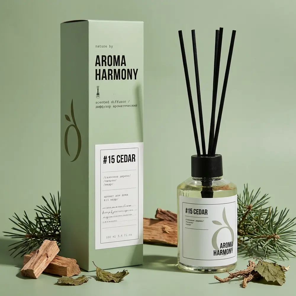 Ароматический диффузор Aroma Harmony Кедр 100 мл 89342117 STLM-2031084 