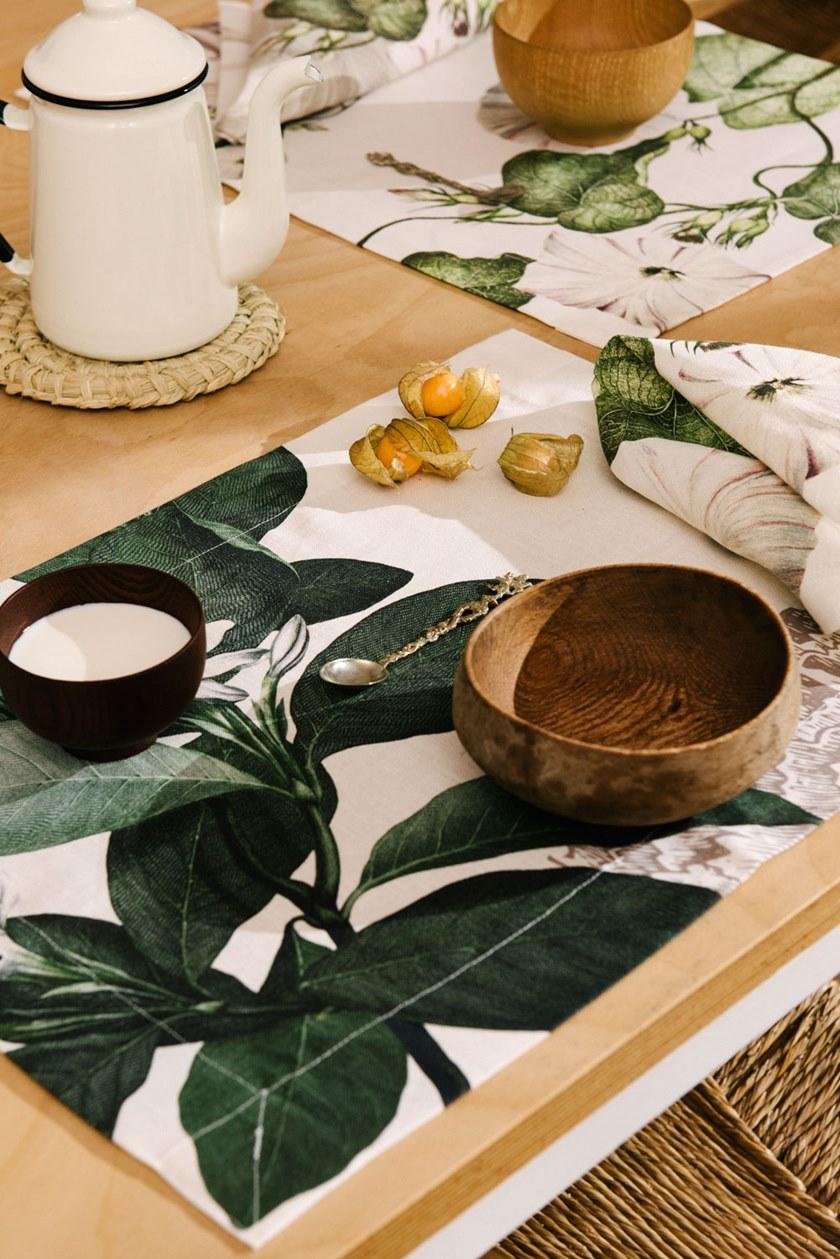 The NapKing Набор для завтрака (6 салфеток + 6 салфеток) Knighthia sun-id-1429400 - Вид №1