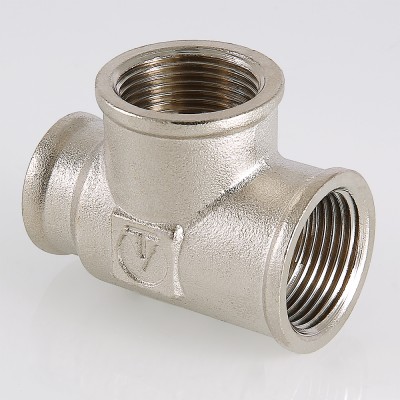 VTr.750.RN.050404 Фитинг резьбовой – тройник переходной Valtec 3/4" х 1/2" х 1/2"  - Вид №1