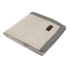 Плед детский Primavera, 75х115 см, серебристый