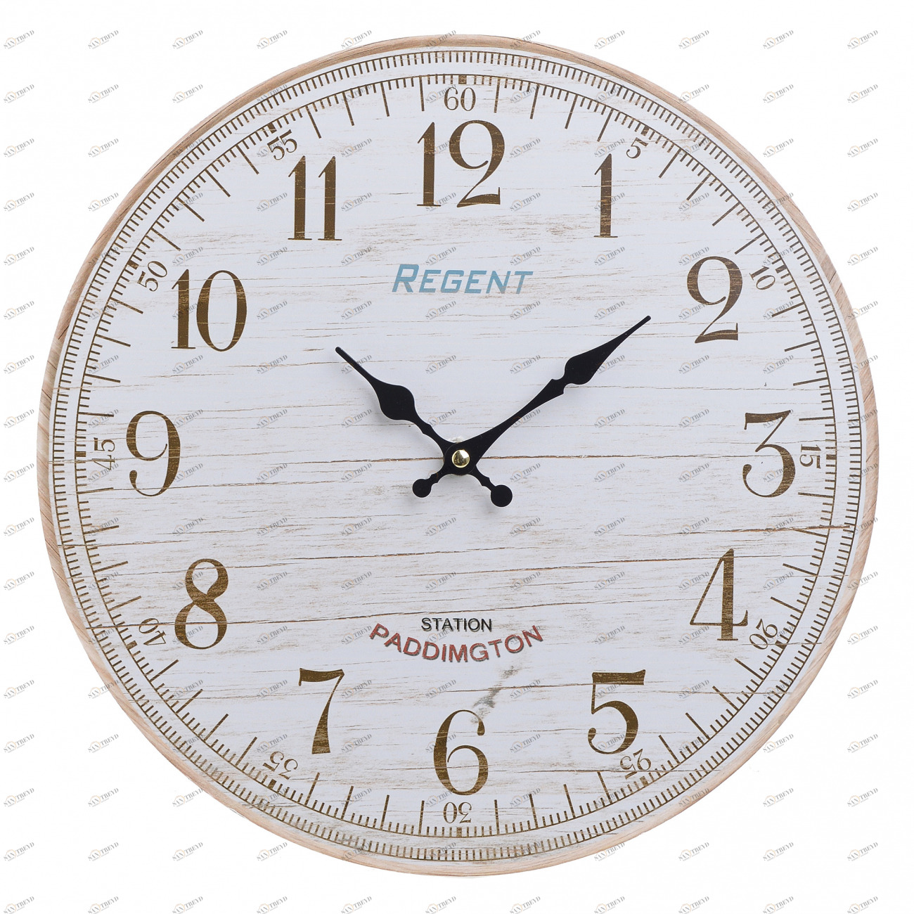 Часы настенные Mariano молочного цвета TO4ROOMS  214079 Белый 