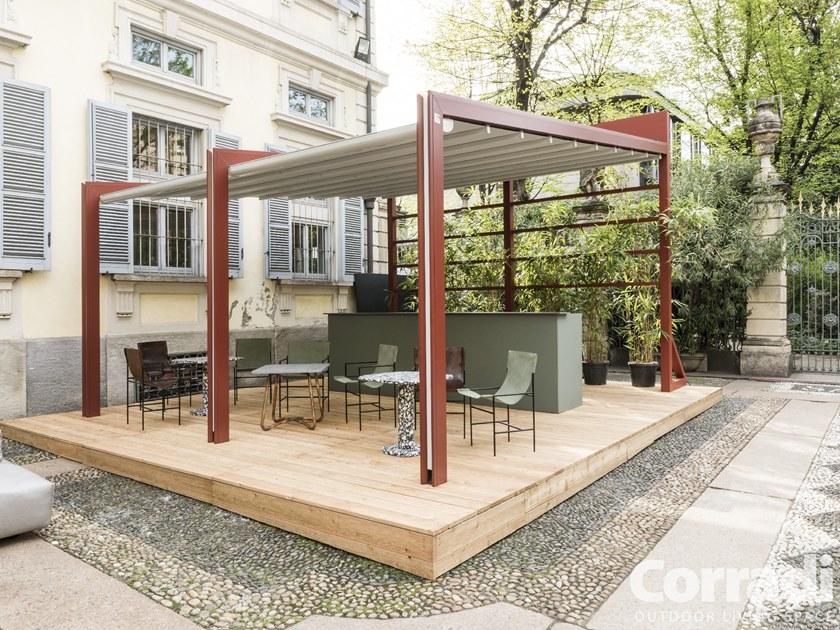 Corradi Алюминиевая пергола с освещением Pergotenda® sun-id-1468690 - Вид №6