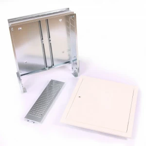 Шкаф коллекторный металлический встраиваемый EMMETI 740х630х110-160