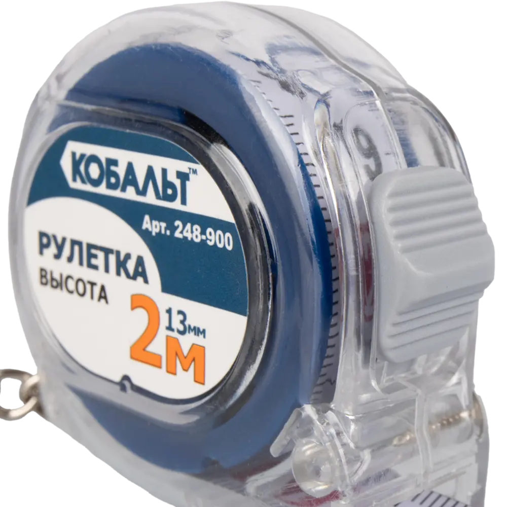 Рулетка измерительная Кобальт 248-900 с двусторонней шкалой 2м 89374064 STLM-1497635 - Вид №1
