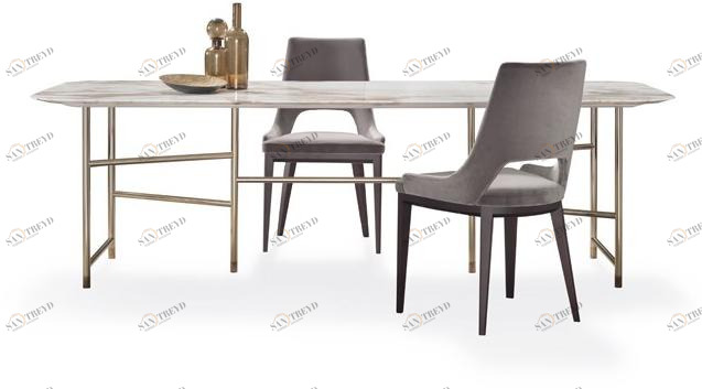 Marelli Прямоугольный обеденный стол из мрамора Kyoto sun-id-1350857