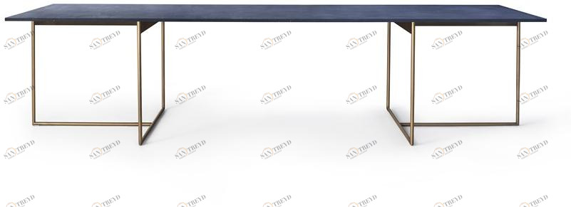 Lema Прямоугольный стол из реконструированного мрамора sun-id-1510023