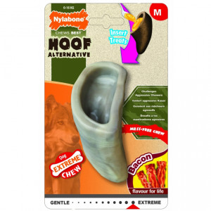 ПР0044634 Игрушка для собак Копыто экстра жесткое с ароматом бекона Nylabone