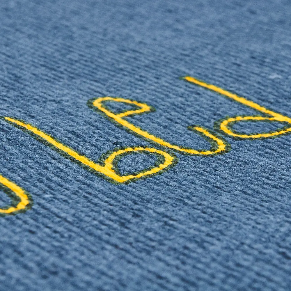 Коврик прикроватный хлопок «Где моя кровать» 60x120 см, цвет синий Santreyd STLM-2192809 - Вид №3