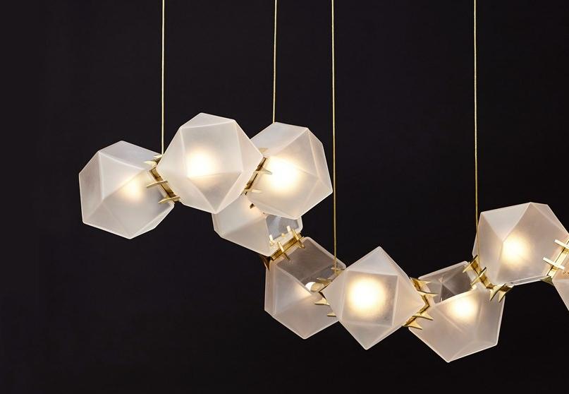 GABRIEL SCOTT Светодиодная подвесная лампа из дутого стекла Welles sun-id-1388442 - Вид №4