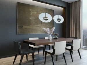 ILFARI Подвесной светодиодный светильник прямого света из анодированного алюминия Eye in the sky 14610 / 14611