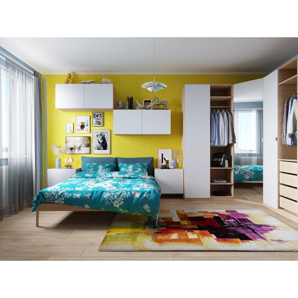 Обои флизелиновые Inspire Pablo голубые 1.06 м Fjord 4 82634041 STLM-2048783 - Вид №4