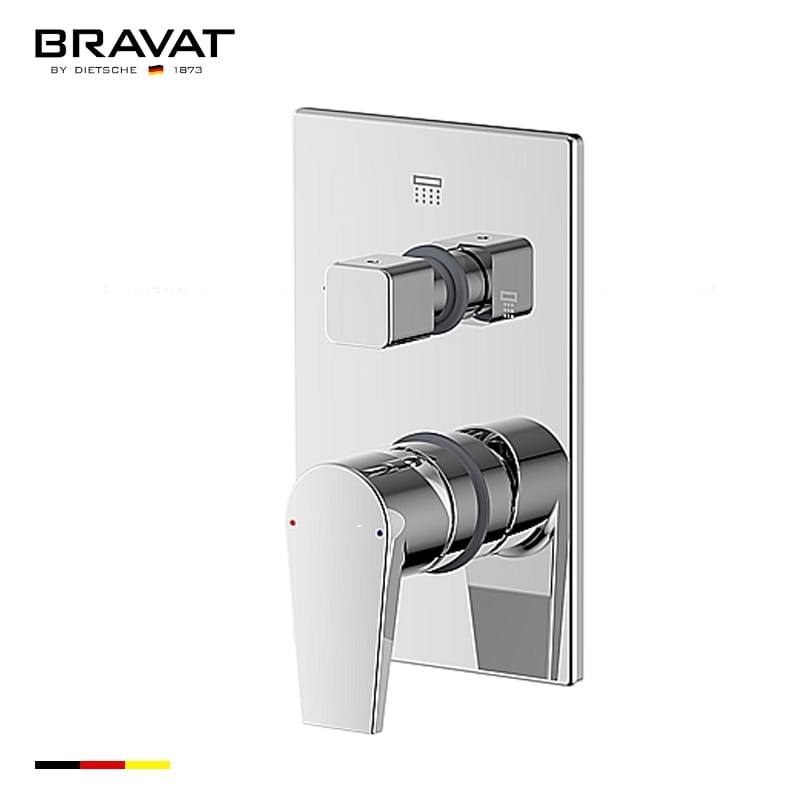 Набор для душа из латуни с душем Fontana Showers FS1518BR ARCH-00128893 - Вид №2