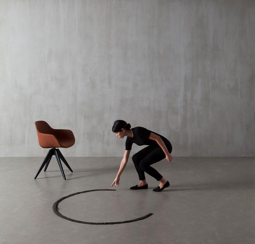 Crassevig Вращающееся кресло из полипропилена Pola sun-id-1453512 - Вид №2