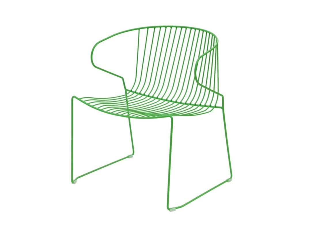 Стальной садовый стул с подлокотниками iSimar Bolonia ARCH-00052068 - Вид №10