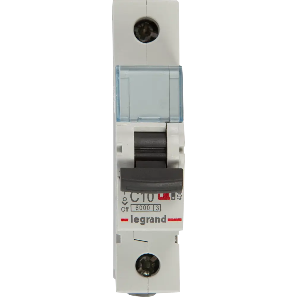 Автоматический выключатель Legrand TX3 1P C10 А 6 кА 10304382 STLM-2180269  - Вид №1