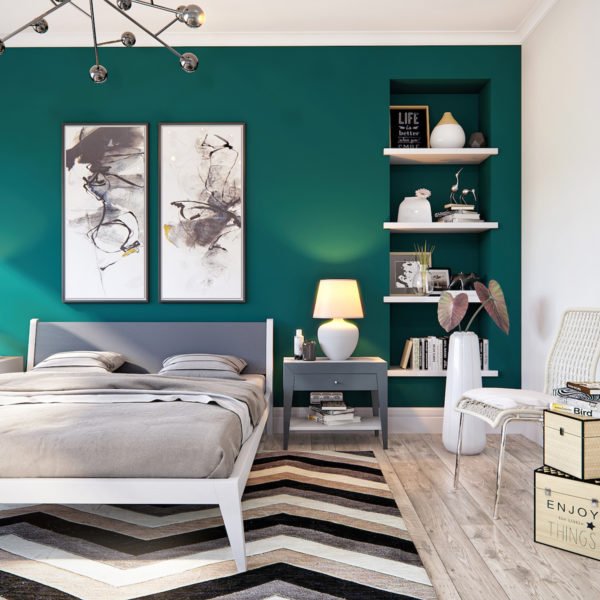 Кровать двуспальная 200х200 см серая с решеткой Fly BRAGIN DESIGN REPLACE 00-3862361 Серый  - Вид №2