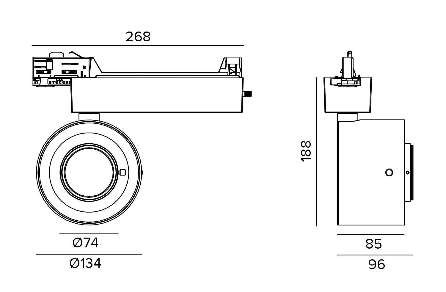 Алюминиевое светодиодное освещение TARGETTI Zeno ARCH-00100457 - Вид №5
