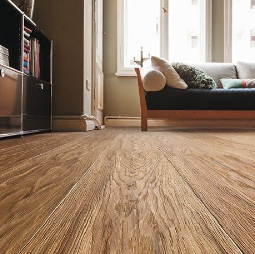 Паркетная доска Haro 4000 Series Top connect Маркант строганный фаска 4v Дуб Рустик (Рельефная) 2200х180 мм 527301 - Вид №1