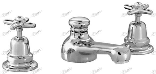 RUBINETTERIE STELLA Смеситель для душа на 3 отверстия с переключателем Italica It02301