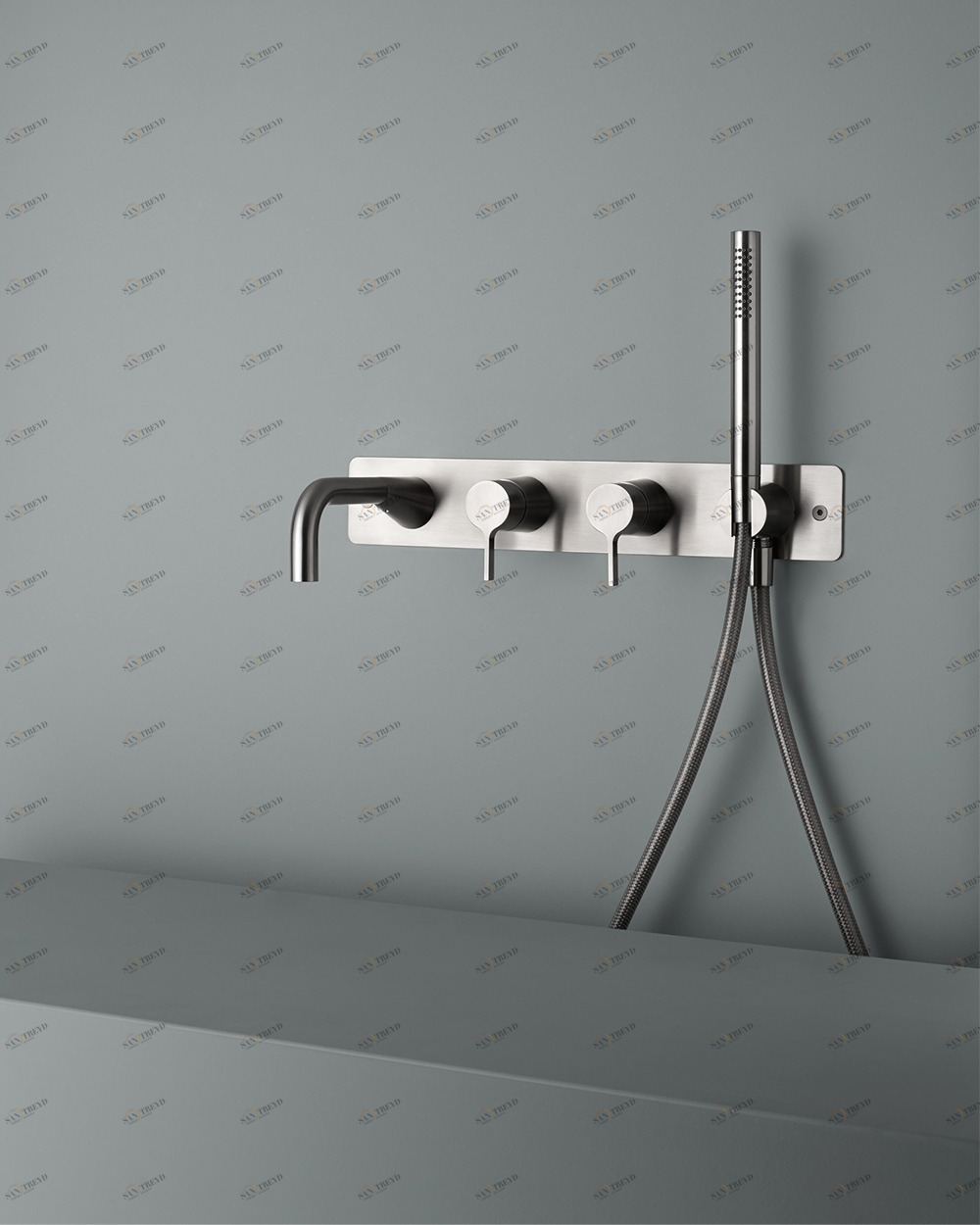 Вулкан. 36 61. Настенный смеситель для Quadrodesign Volcano