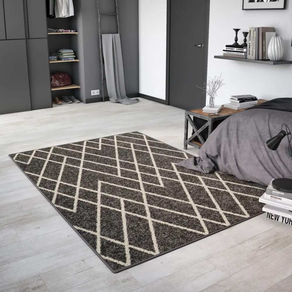 Ковер полипропилен Inspire Inae 160x230 см цвет серый STLM-2197356 - Вид №4