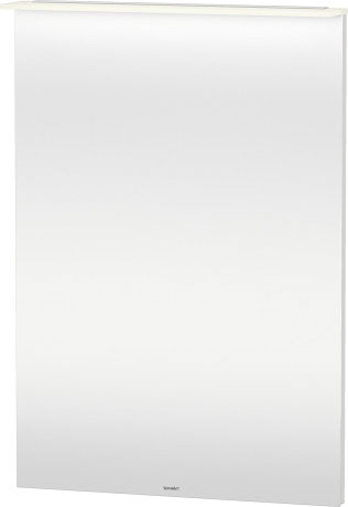 XL749208989 Зеркало с подсветкой X-Large #XL7492 600 x 36/105 мм Фланелево-серый глянцевый лак Duravit - Вид №2