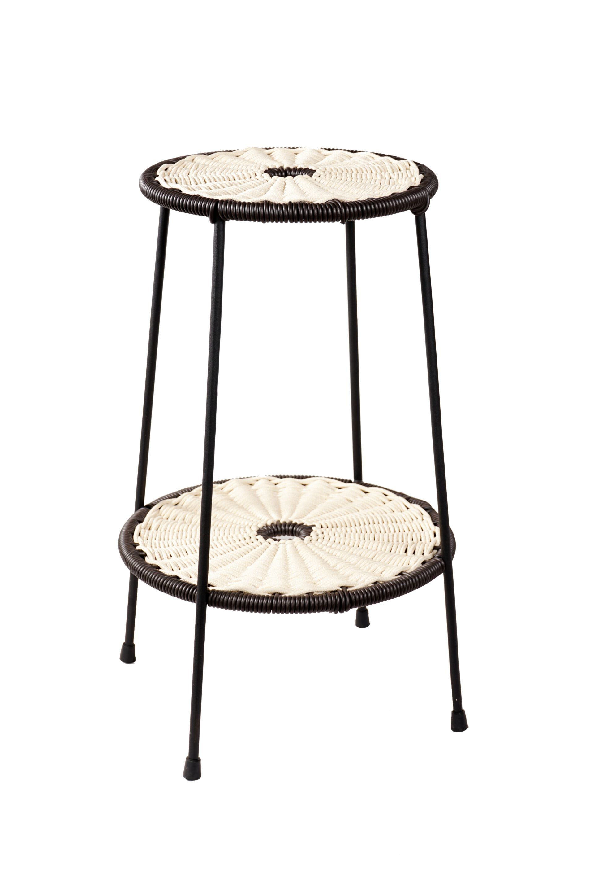 Высокий стул из железа и веревки для сада cbdesign космос ARCH-00010385 - Вид №9