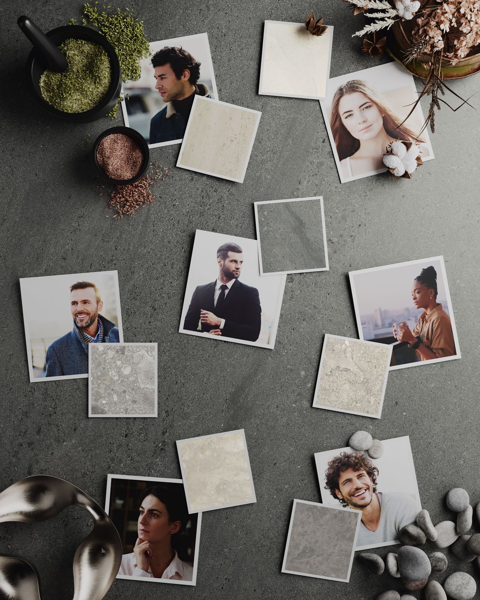 Плитка с эффектом камня из керамогранита Ceramiche Caesar Portraits ARCH-00077165 - Вид №36