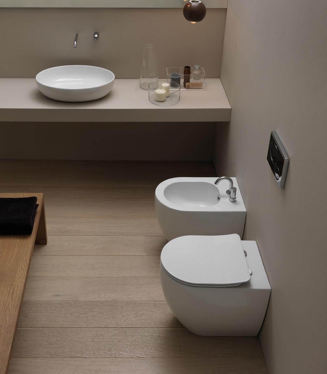 LKBISO20 Подвесное биде настенное GSG CERAMIC Like - Вид №1