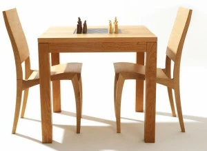 sixay furniture Квадратный деревянный шахматный стол Solid