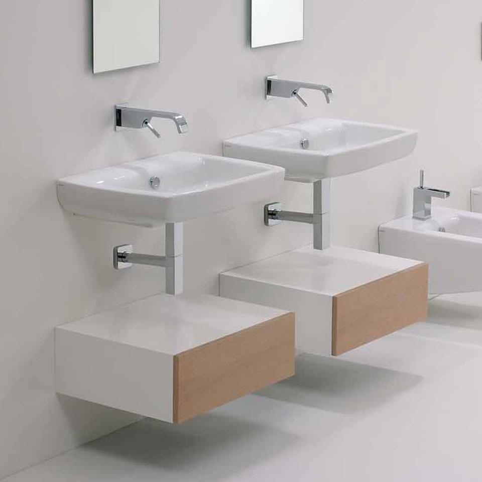 BRLAV8022 Подвесная раковина настенная GSG CERAMIC BRIO - Вид №4