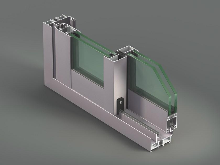 METRA Алюминиевое раздвижное окно с терморазрывом sun-id-1354562 - Вид №1