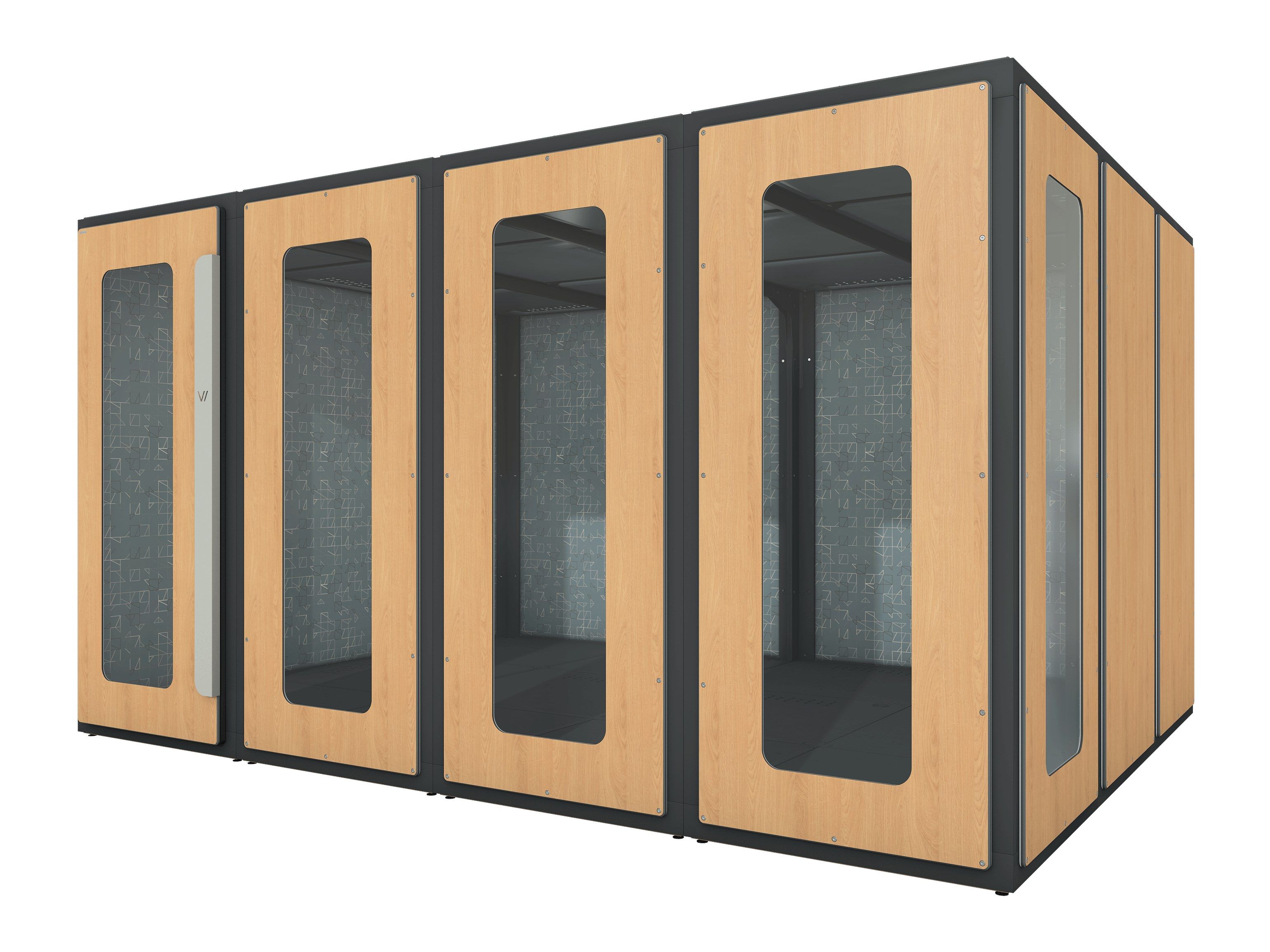Многосторонняя акустическая офисная кабина со встроенным освещением Vicoustic Vicbooth Office ARCH-00048988 - Вид №10