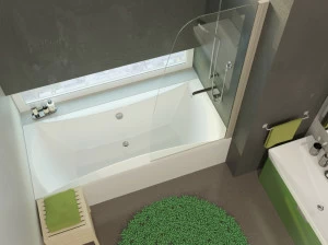 Акриловая ванна ALPEN Luna 140