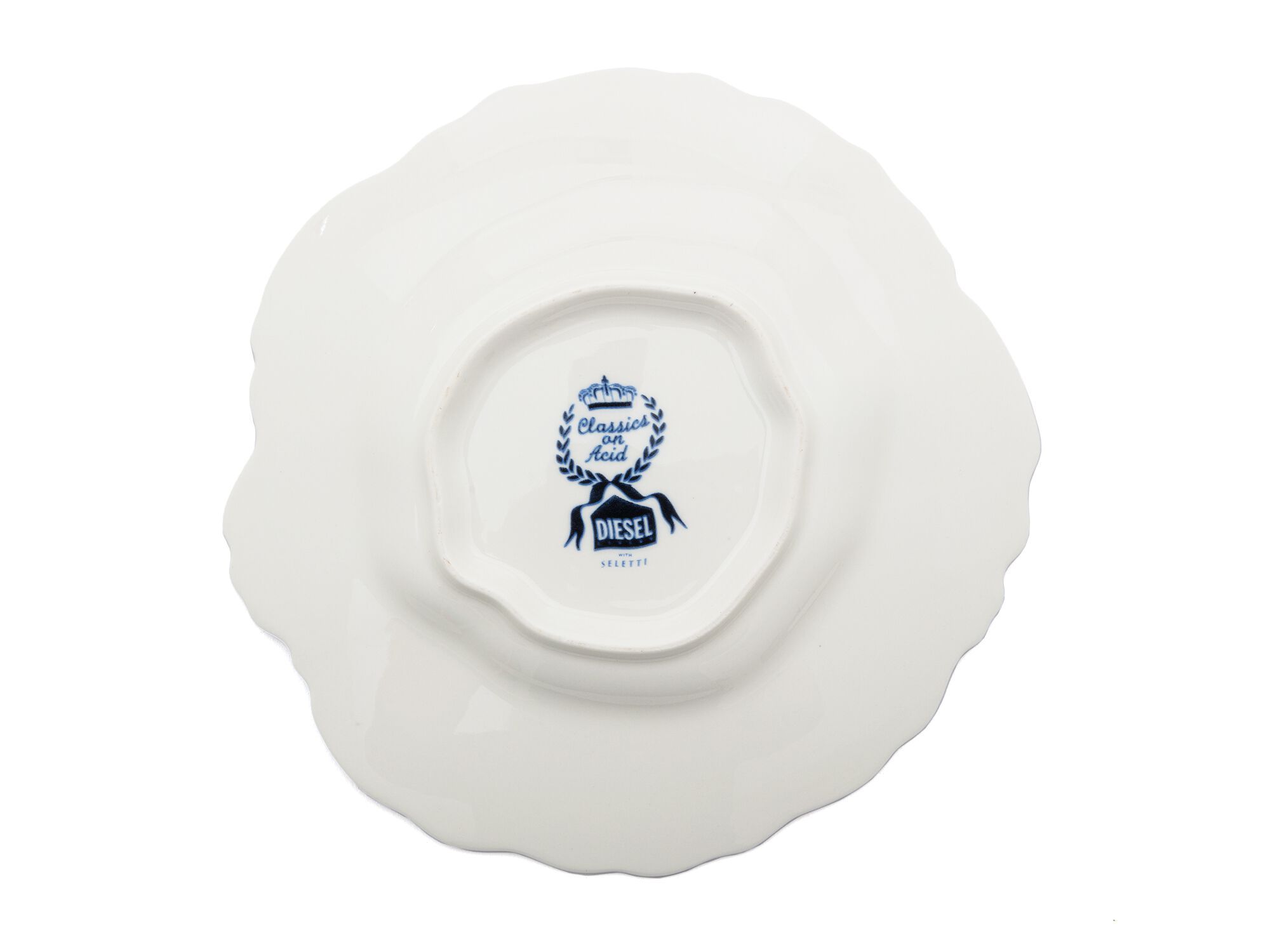 Фарфоровая десертная тарелка Seletti Классика с кислотой ARCH-00097789 - Вид №1