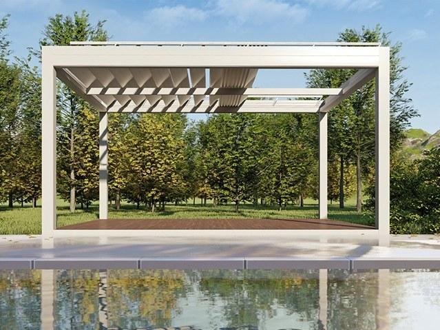 Sprech Самонесущая пергола из алюминия и пвх Q.box system sun-id-1506035 - Вид №3