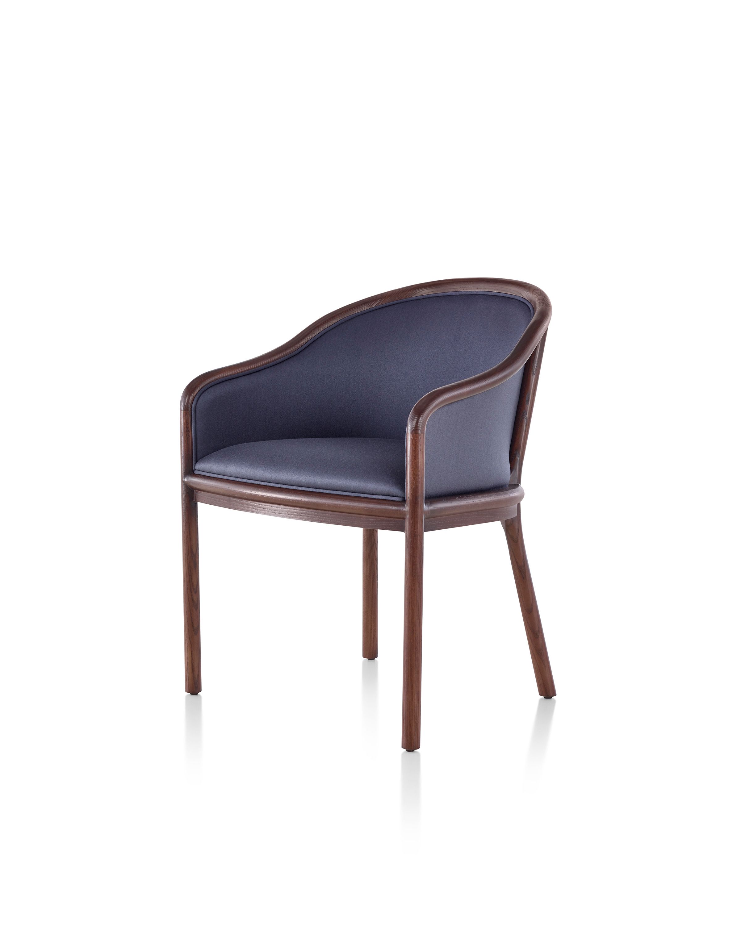 Мягкий тканевый стул с подлокотниками Herman Miller Landmark ARCH-00067119 - Вид №5