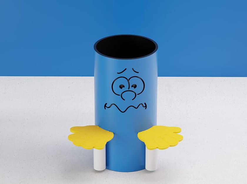 Плантатор с сиденьями для детей из оцинкованной стали DIMCAR VITO IMPAURITO ARCH-00033639