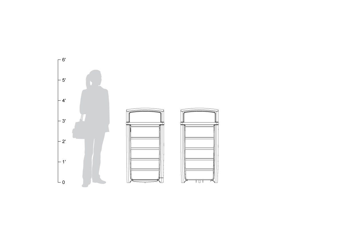 FSRT171 Cordia мусор и контейнер для вторичной переработки  Forms-surfaces  - Вид №9