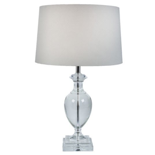 Настольная лампа Cameo - только основание 5257 PUSHA ВАЗА 061800 Белый;прозрачный  - Вид №1