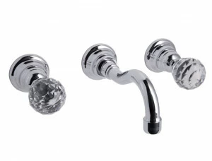 F5081/5C Смеситель для раковины на 3 отверстия настенный FIMA CARLO FRATTINI Elizabeth Chic